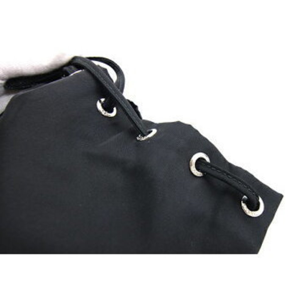 Prada Drawstring Pouch Black Nylon - image 5